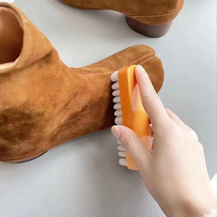 Plastic suede brush suede brush polishing brush suede snow boots decontamination cleaning brush does not hurt shoes household