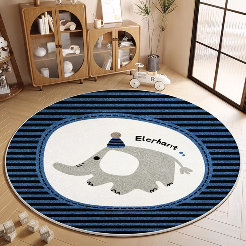 S Imitation Cashmere-Qiyu Elephant Round