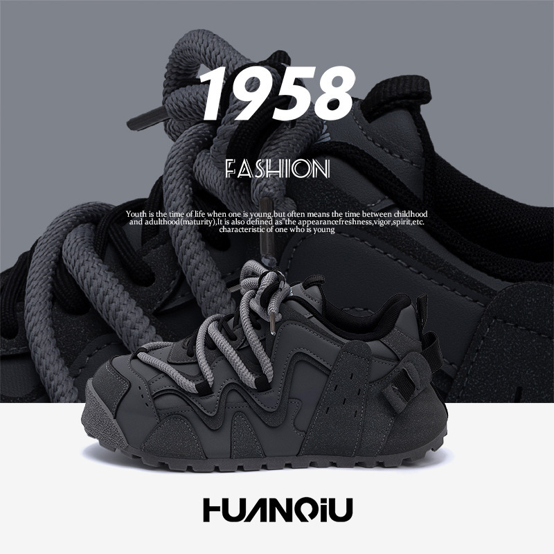 Universal platform height-increasing board shoes ZHQ68272 spring men's light and comfortable fashionable shoes all-match popular bread shoes