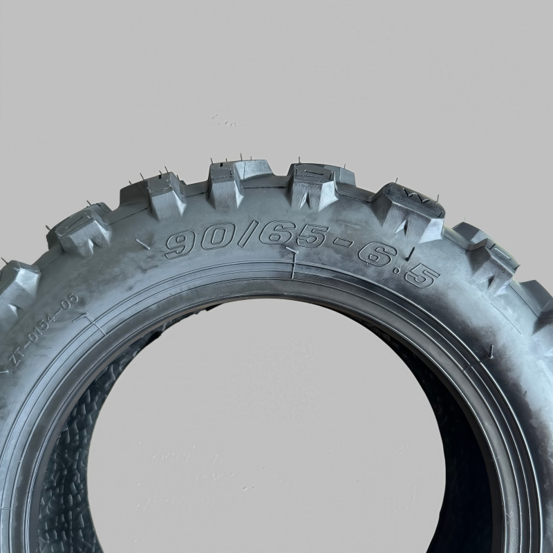 90/65-6.5 electric scooter vacuum tire 11inch off-road pattern thickened wear-resistant snow vacuum tire
