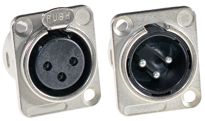 Cabeza de cañón de audio HF enchufe de alimentación iluminación de escenario pantalla micrófono XLR equilibrio image 21