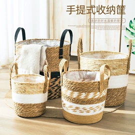 收纳篮/筐;植物工艺品;女士单肩包