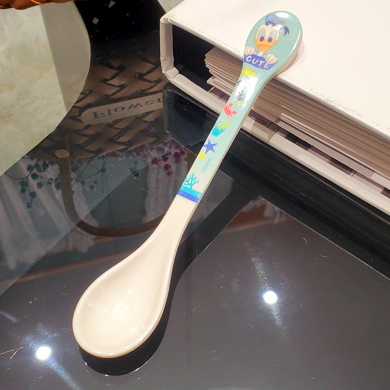 Vajilla infantil auténtica, plato dividido, tazón de resina de melamina con dibujos animados, tazón para comer para bebés, tazón resistente a caídas y al calor