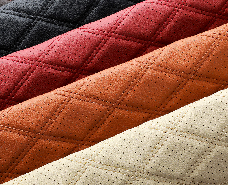 Car Seat Cushion, Breathable and Wear-Resistant Seat Cushion, Full Leather, Universal for All Seasons, Car Seat Cushion, Car Ventilated Seat Cushion