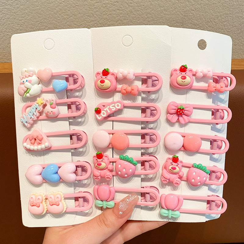 Чжаохан затылок маленькая девочка милая детская заколка для волос