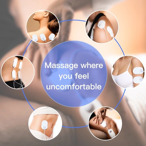 Cross-border intelligent EMS massage pad foot massage machine USB charging portable foot massager massage foot pad jack host