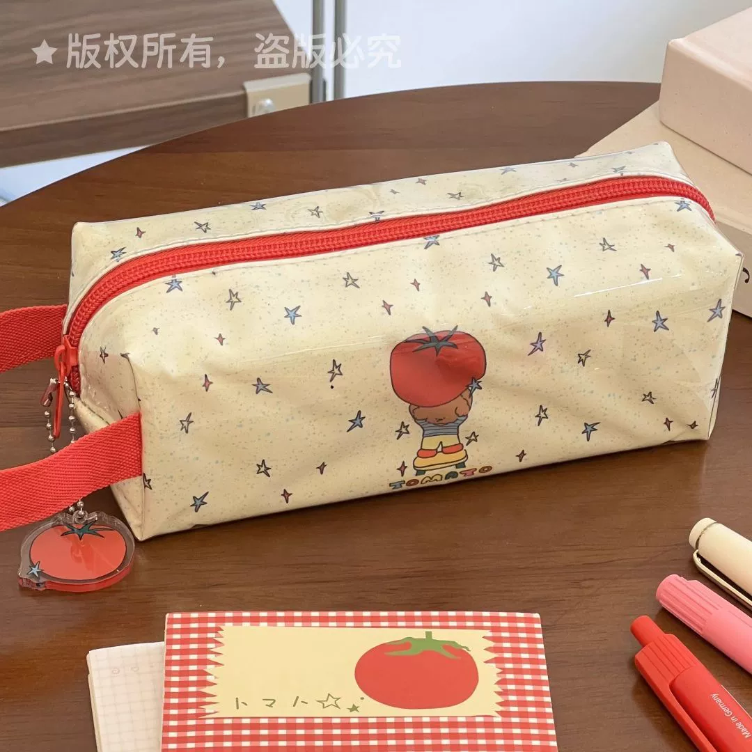 Capacious pencil case, handheld pen, stationery, storage system