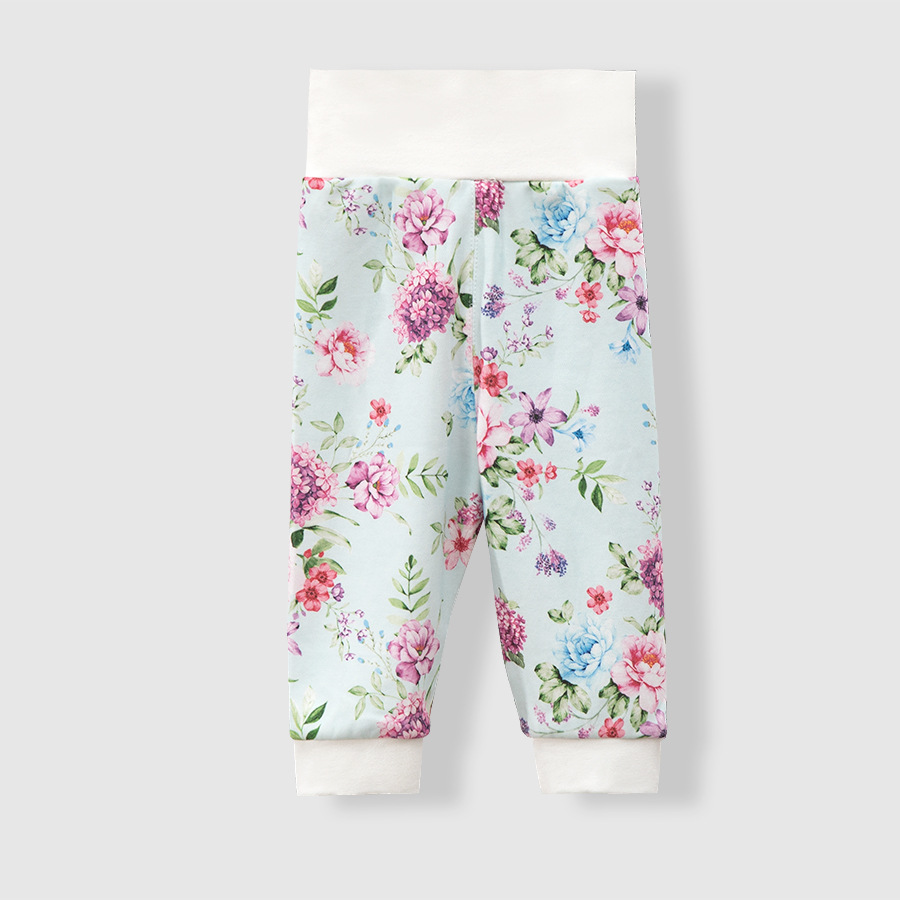 Pantalones infantiles de cintura alta leggings pantalones impresos estadounidenses pantalones grandes PP pantalones transfronterizos Amazon al por mayor personalizados