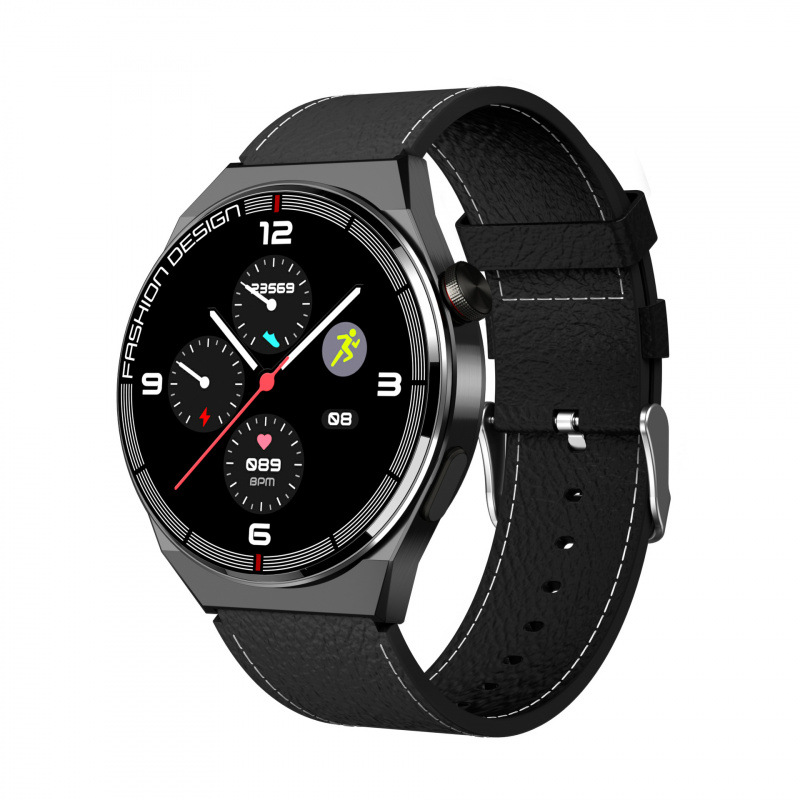 SK11 블랙 가죽 스트랩(무선충전)