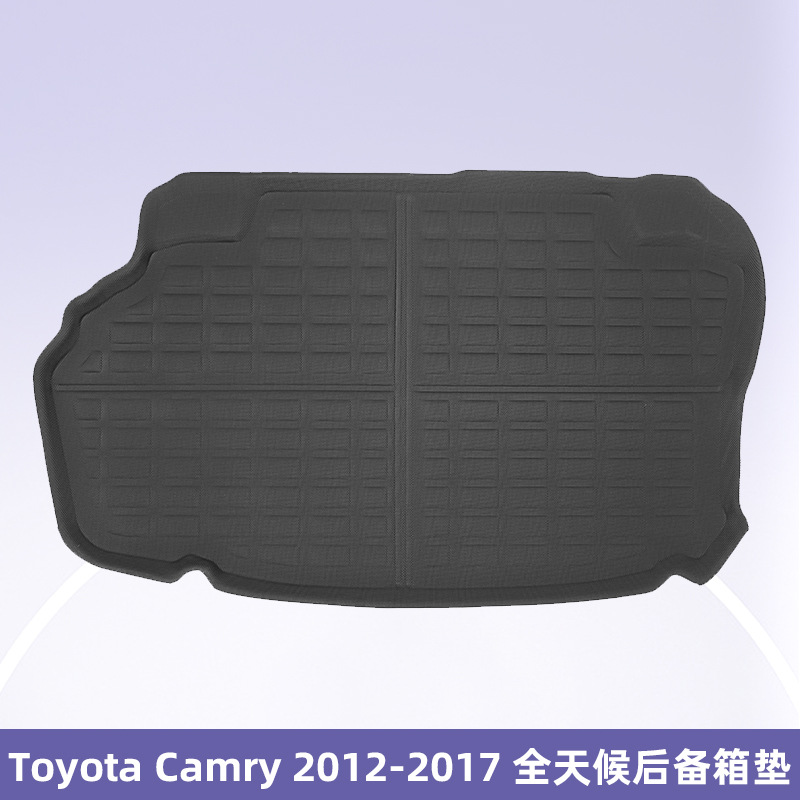 Aplicable a Toyota Camry 2012 - 2017 3D para todo el tiempo material XPE almohadilla de pie almohadilla del maletero