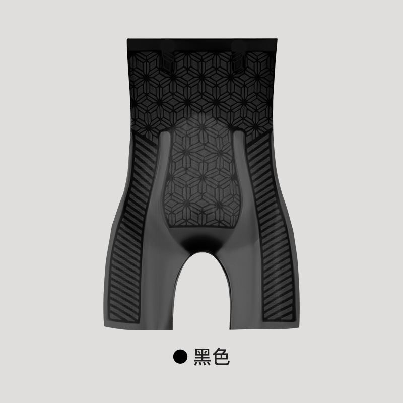 Vivir popular pequeño copo de nieve jalea tira de plástico cintura vientre que forma los pantalones de alta elástica transpirable malla de tela cadera Levantamiento de cadera que forma los pantalones