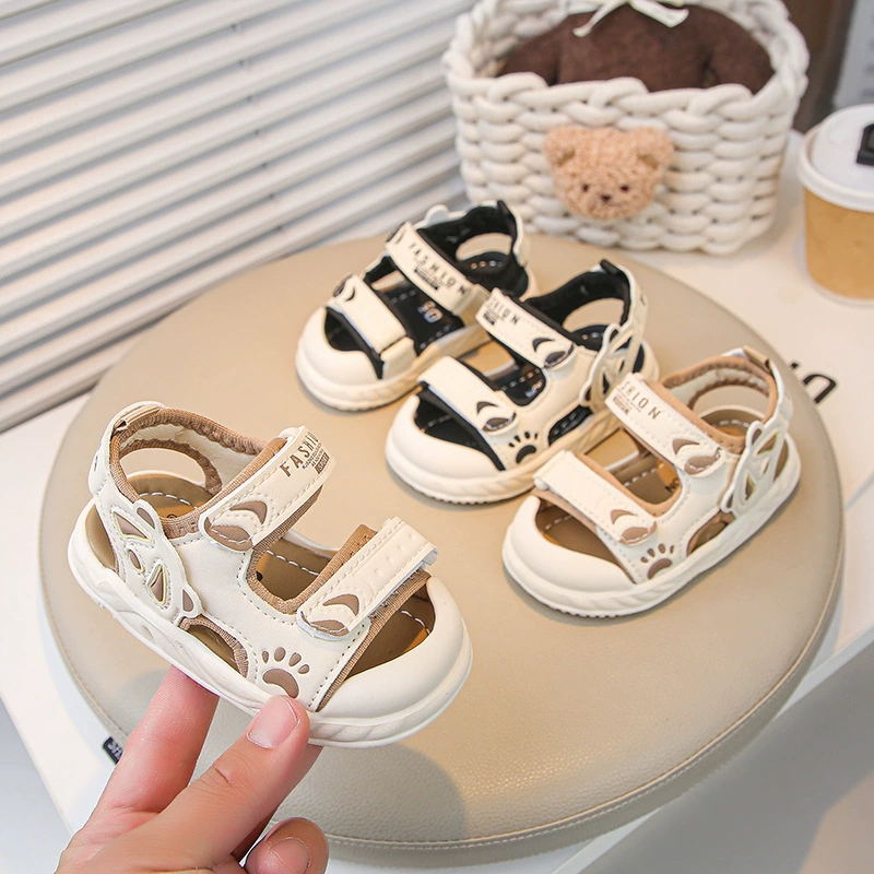 Детские сандалии летние новые 0-1-2 года 3 детские кроссовки на мягкой подошве