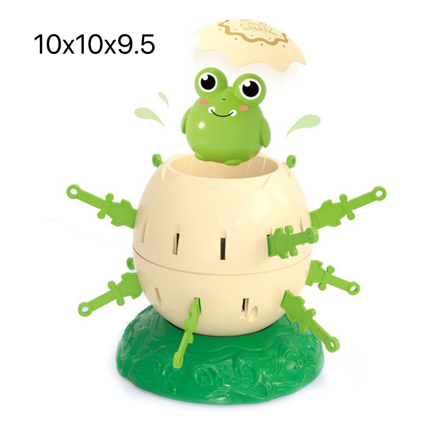 Cruzar la frontera grande pirata cubo plug-in de pollo partido truco padre-hijo juego interactivo pirata huevo juguete de escritorio al por mayor