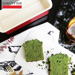 Manufacturer wholesale DIY China Red Series 20CM rectangular non-stick cake mold bread pan