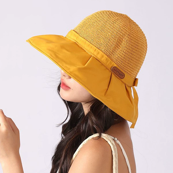 Summer windproof sun hat solar-powered, UV protection