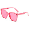 Children's foldable sunglasses, glasses suitable for men and women, fashionable sun protection cream, UF-protection