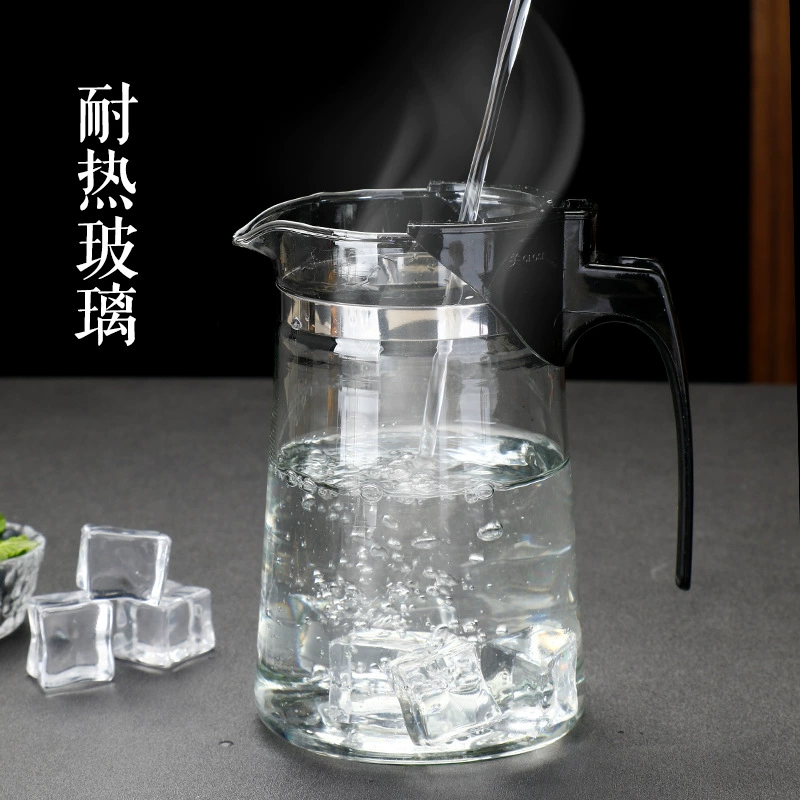 Teapot, tea cup, glass tea set, small filter