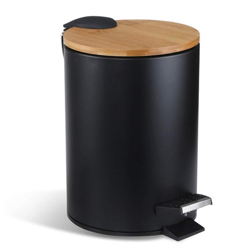 Large Capacity classification pedal storage trash can soft closing cover pedal and inner barrel kitchen stainless steel trash can