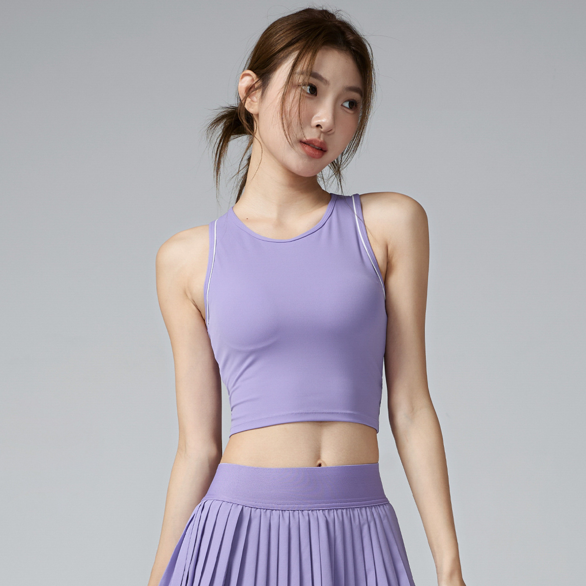 Purple vest / S