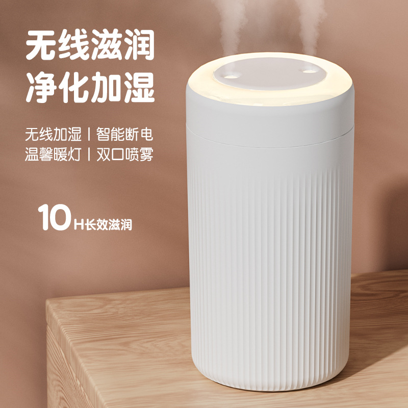 Nuevo humidificador USB transfronterizo de gran capacidad de 1000 ml para el hogar, oficina, escritorio, humidificador, regalo, venta al por mayor