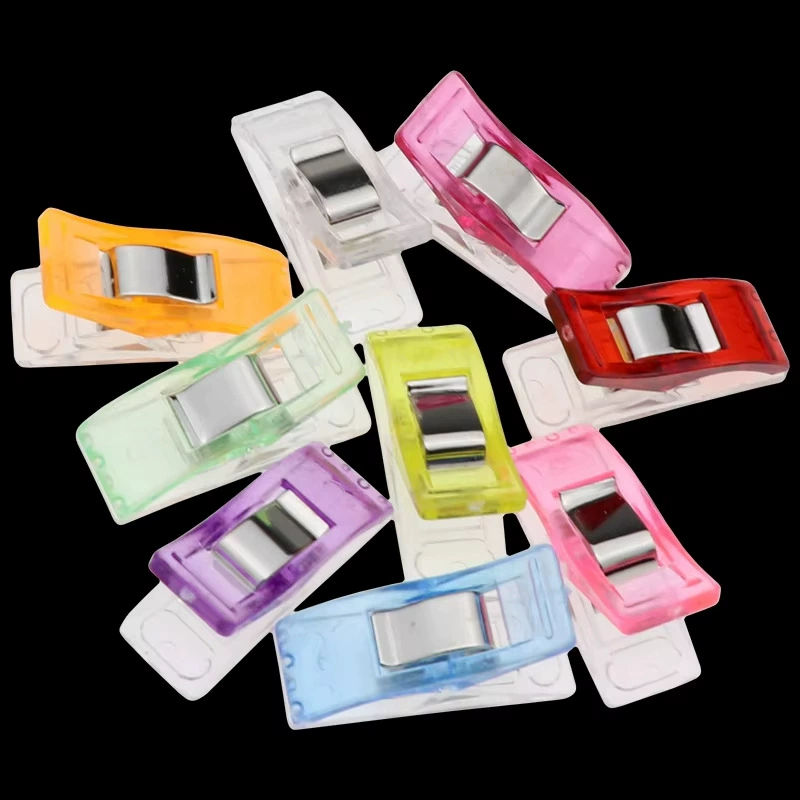 Пластиковый топор клип шкала швейный зажим Японский боковой зажим лоскутное Пряжка швейный зажим