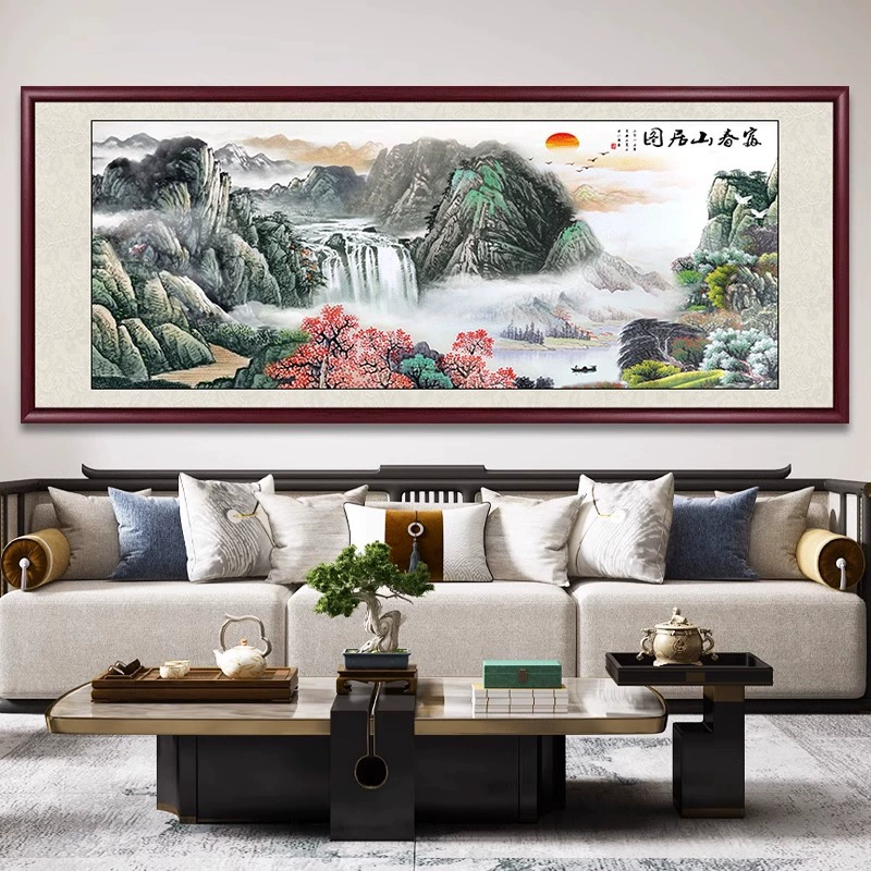 Sansui, диван для офиса и гостиной, декор, китайский стиль