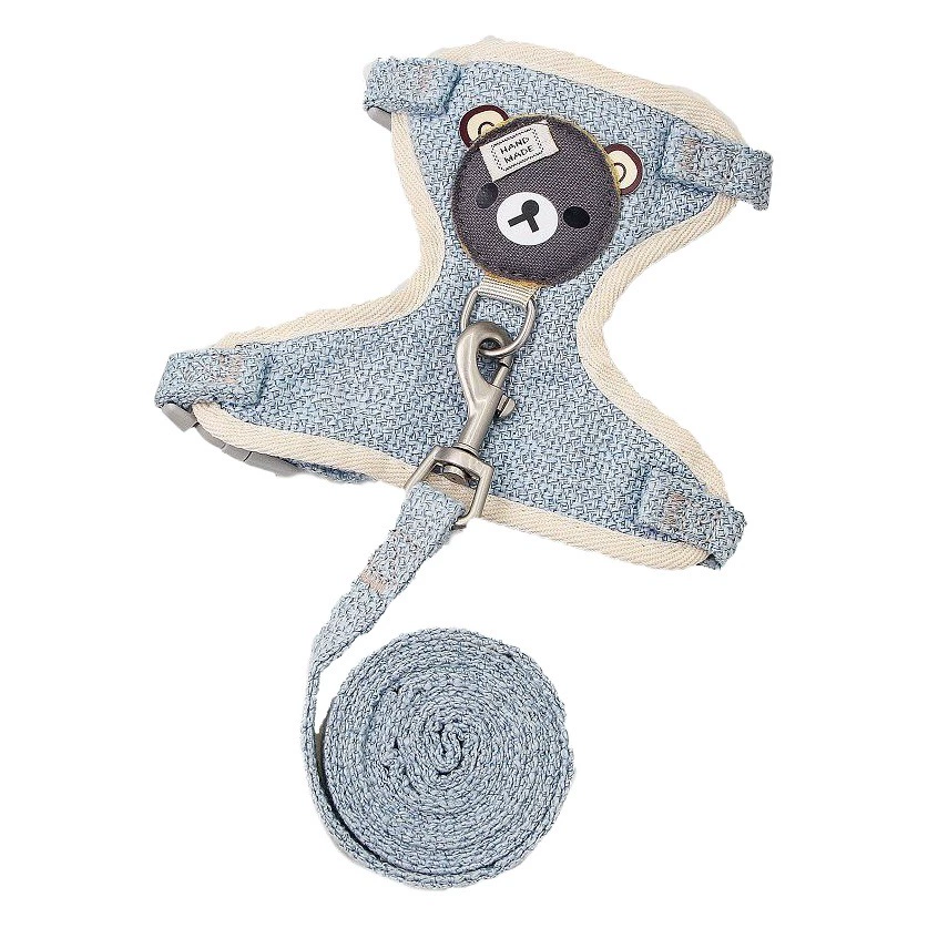 Новый кошачий поводок, жилет с защитой от взлома, кошачий поводок для маленьких собак, нагрудный ремень, цепочка для собак, поставки для котят