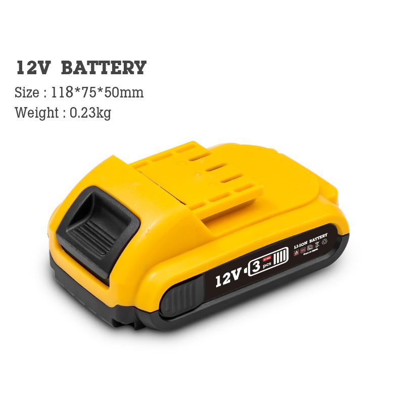 Taladro eléctrico de litio transfronterizo inalámbrico dewei serie taladro de mano taladro eléctrico de litio destornillador eléctrico traje hogar DIY