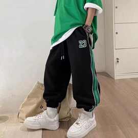 男童长裤春季新款儿童休闲运动裤男孩韩版爆款潮范卫裤外贸批发