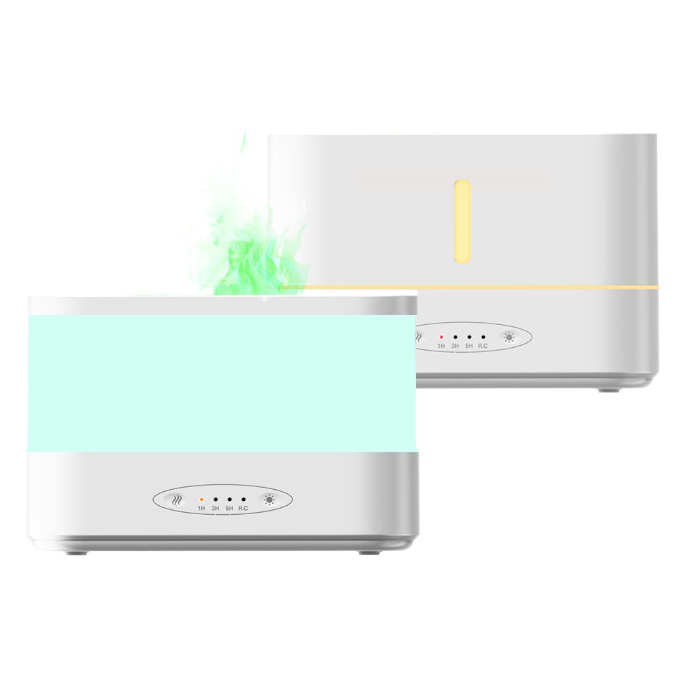 Difusor de Aromaterapia con Tapa Extraíble, Humidificador Multifuncional para el Hogar, Luz Ambiental de Escritorio, Purificación Silenciosa y Difusión de Aroma.