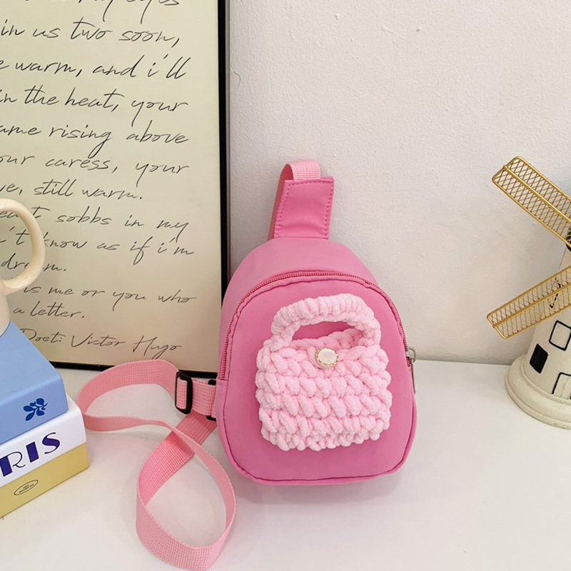 Bolso de niña 2025 nuevo bolso de bebé princesa bolsa de cambio al aire libre bolso de pecho de niña universal