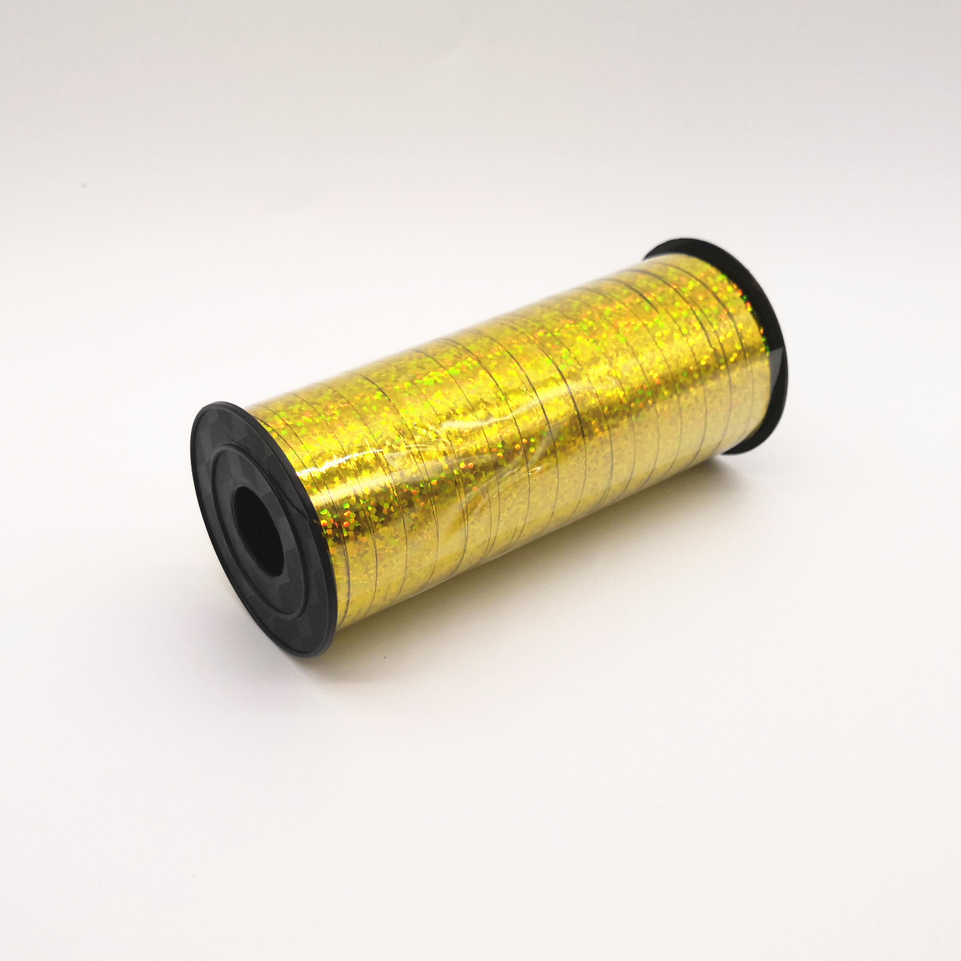 Película de aluminio arco iris fiestas de cumpleaños arreglos de cinta brillante 100 yardas