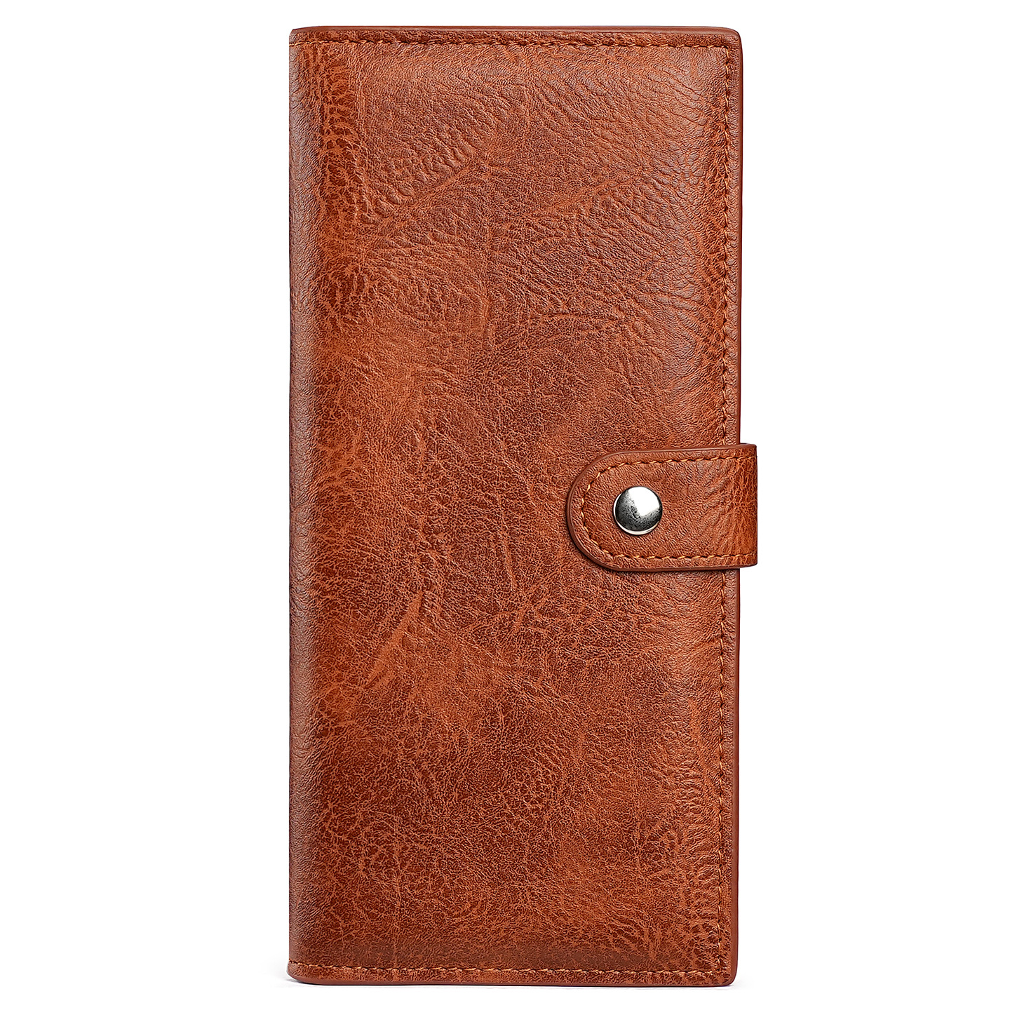 Transfronterizos de alto nivel de sentido largo dos veces la billetera de la señora billetera de comercio exterior simple cremallera multi-tarjeta billetera de cambio