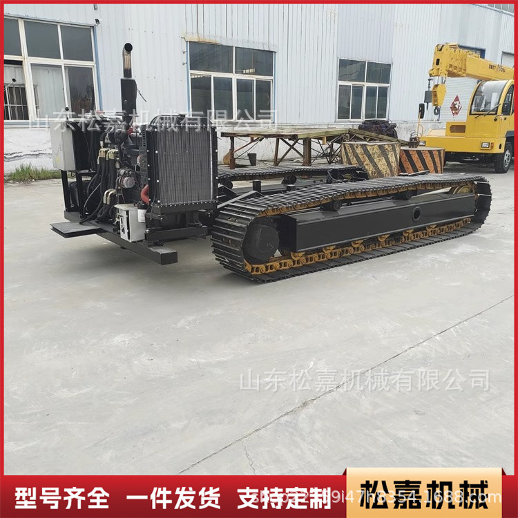 montaje de chasis de orugas de goma de acero eléctrico de control remoto agrícola todo terreno trepente vehículo de transporte modificado vehículo de forma especial