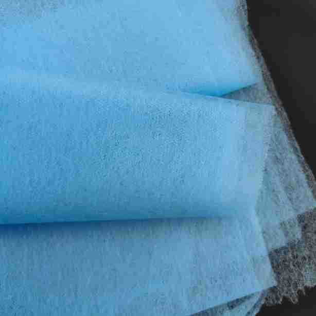 现货 9克45cm 条帽无纺布浅蓝色 可定制克重幅宽颜色定做