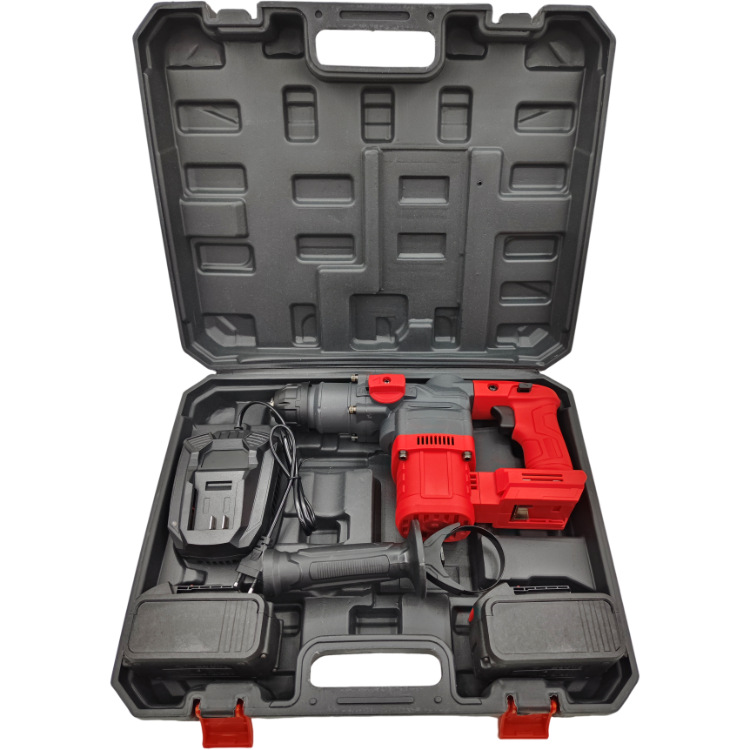 Nuevos productos de comercio exterior 21v motor sin escobillas martillo de litio martillo de concreto martillo de choque martillo de alta potencia