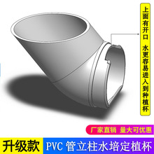 pvc管道水培立柱定植杯阳台种菜无土栽培蔬菜设备水耕雾培塑料篮