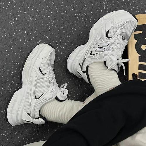 Mesh breathable dad shoes for women ins new summer versatile thick-soled student casual sports shoes for women