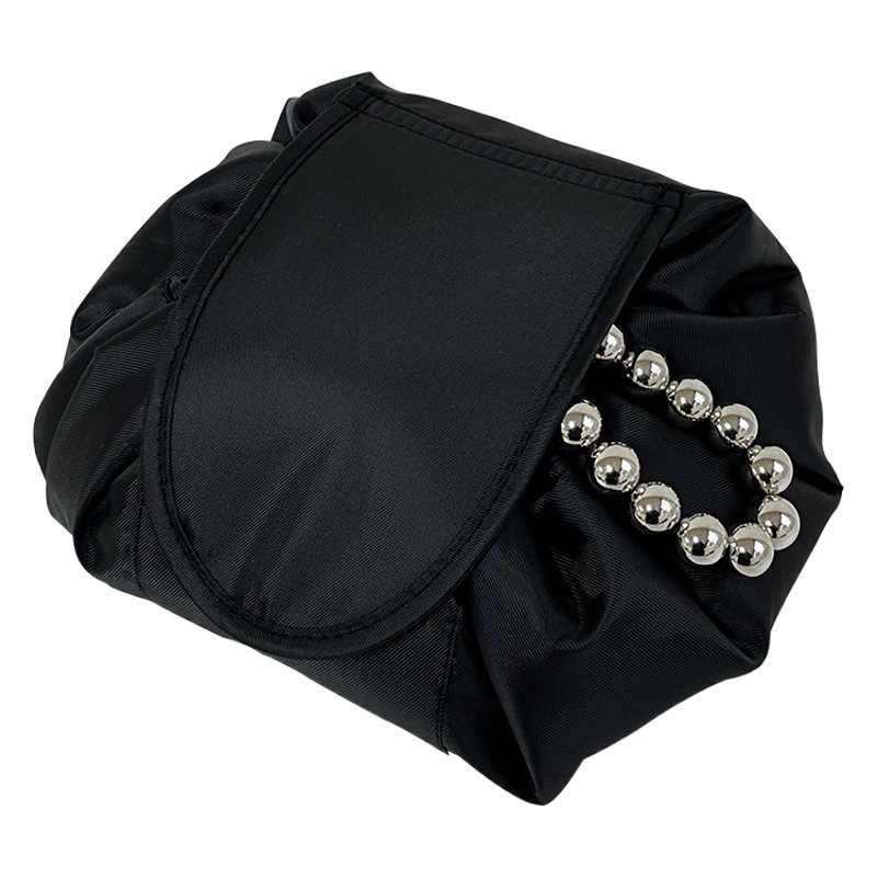 Bolsa de cosméticos perezoso con cordón para el cuidado de la piel bolsa de lavado 2022 nuevas mujeres de viaje pequeña bolsa de almacenamiento portátil de alta calidad