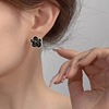 Earrings, trend fashionable accessory, Korean style, silver 925 sample, city style, wholesale