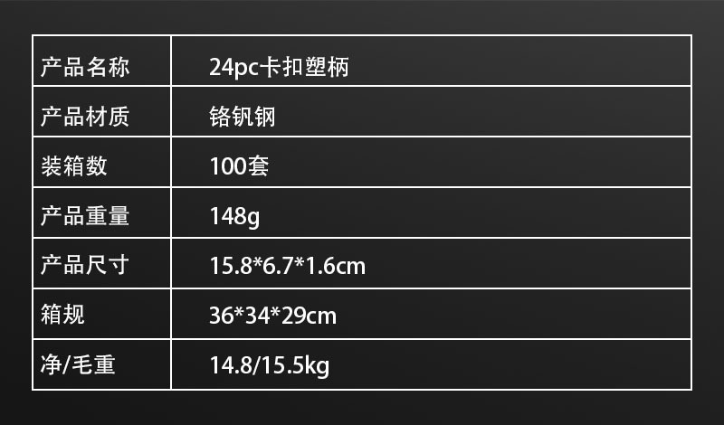 多功能螺丝刀套装
