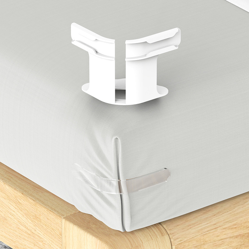 ステルスシーツ固定器シングル滑り止め変位防止神器針なしクリップステルス式カードスロットシーツ固定器|undefined