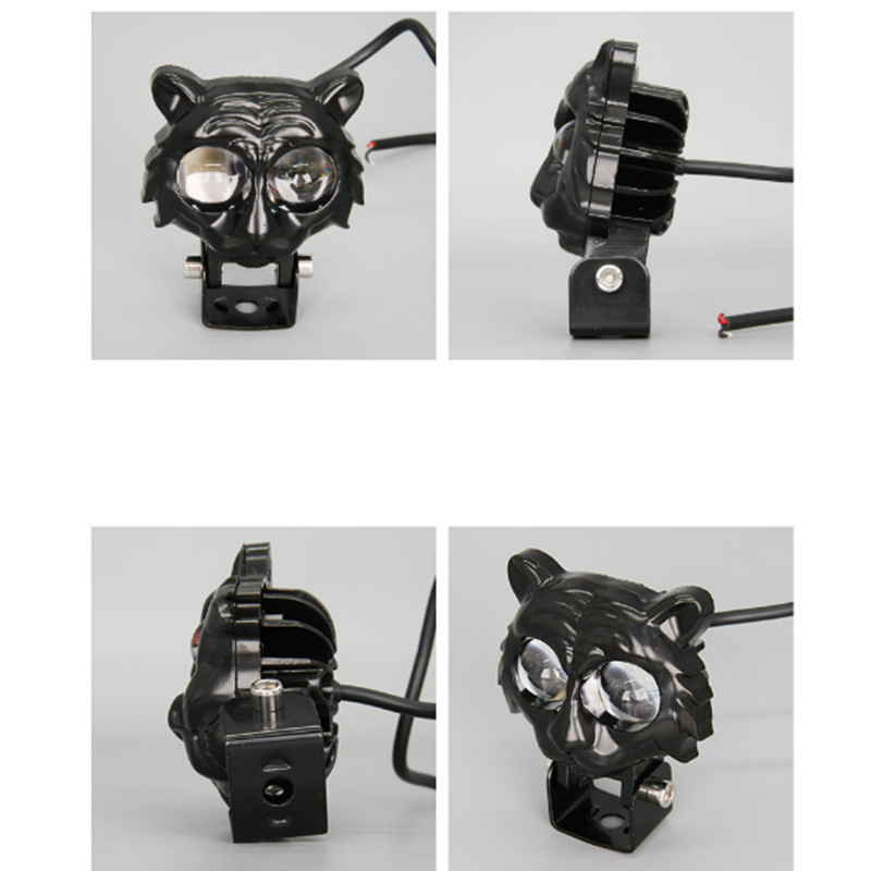 New Wide Voltage Little Tiger Motorcycle/Electric Vehicle LED Spotlight, Modified Motorcycle Headlight