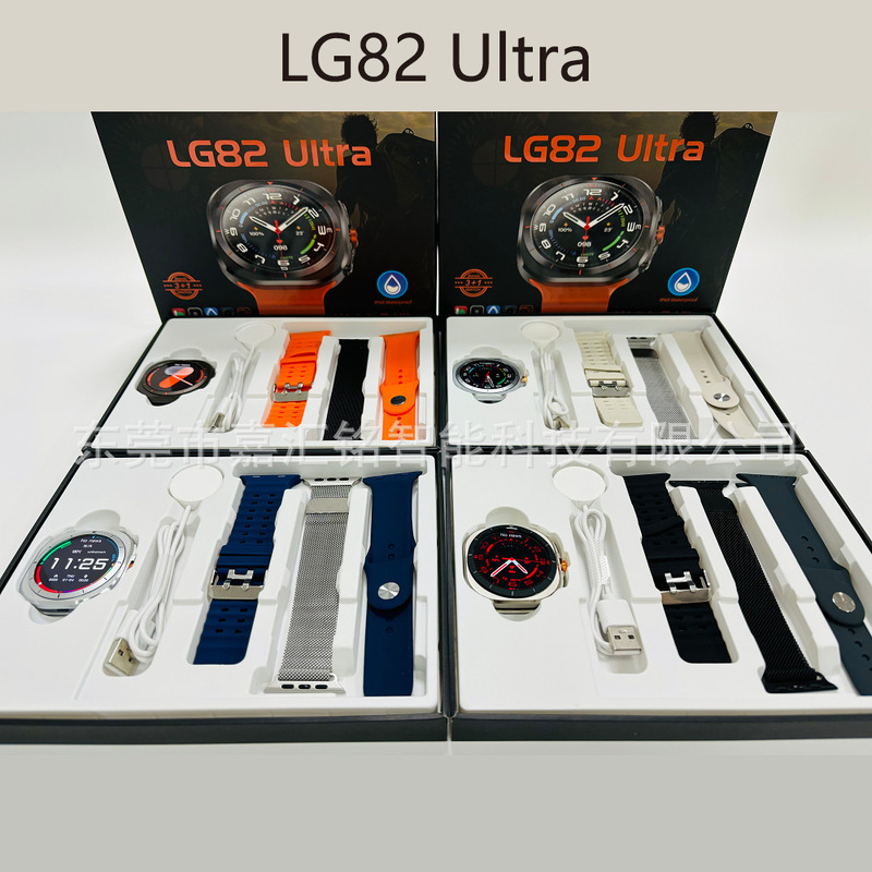 LG82 Ultra Smart Watch New Huaqiang North s9 Smart Island Bluetooth Black Technology Waterproof Sports Watch