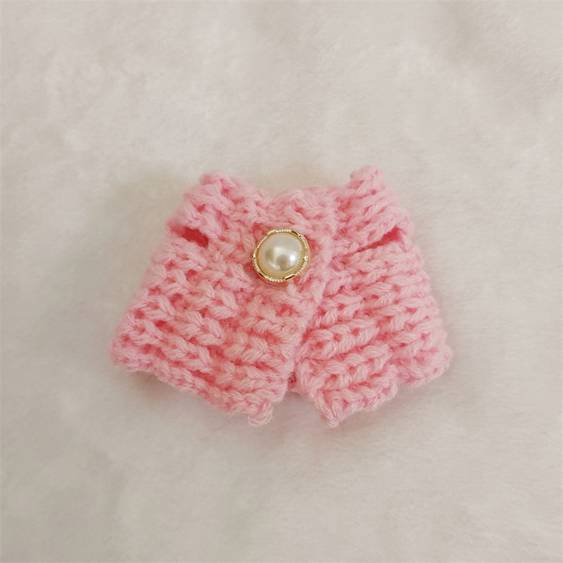 Venta caliente perro cabeza 14cm muñeco de peluche suéter colección de accesorios de ropa rabu ropa spot al por mayor