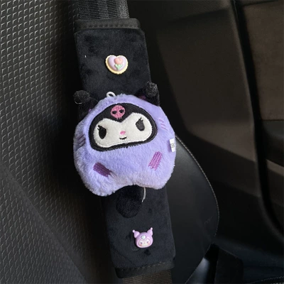 creative cartoon safety belt cover – Seat belt shoulder pad - safety-belt-shoulder-pad-tail-coolo-no-specifications