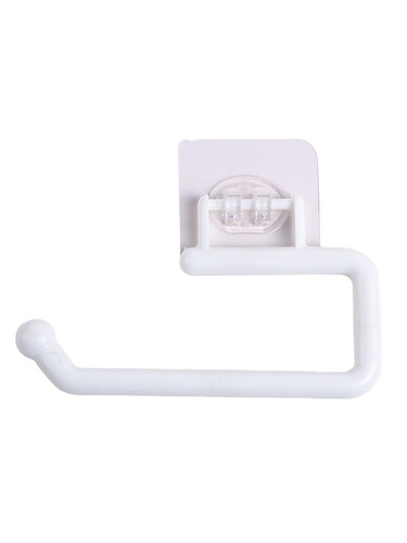 No punching towel rack, bathroom plastic roll rack, kitchen wall hanging lazy rag rack, bathroom towel rack