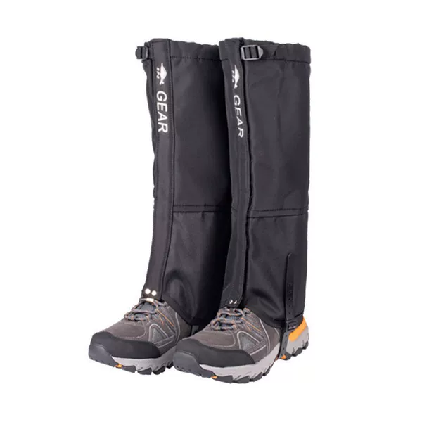 Snow Cover Outdoor Hiking Snow and Desert Trekking Snow-Proof and Sand-Proof Leg Protectors Ski Waterproof Foot Covers Extended Length