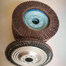 航亚牌百页轮花式弹力弹性磨片砂布迷你抛光片百叶片焊缝打磨