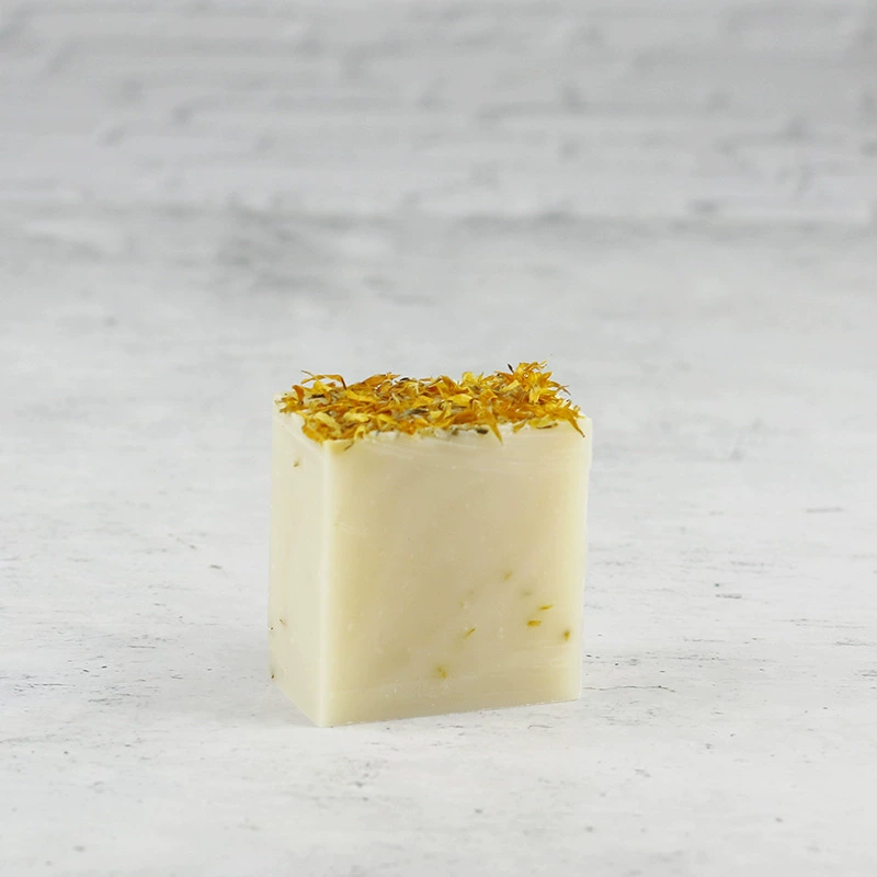 [В наличии] Мыло ручной работы из календулы, холодного отжима, для чувствительной кожи